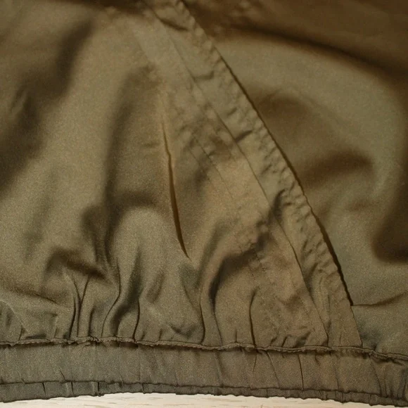 Urban Outfitters Green Puff Sleeve Crop Blouse - Picture 5 of 5